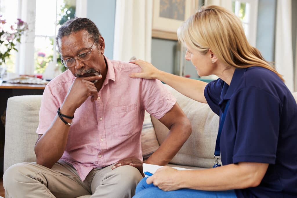 Alzheimer’s care helps families manage aggression with patience and support.